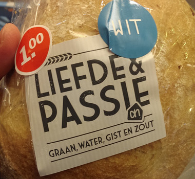 Albert Heijn Liefde & Passie brood – gepimpt met roomboter Albert Heijn Liefde & Passie brood – gepimpt met roomboter