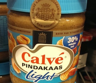 Calvé pindakaas “Light” – 30% minder vet of 30% meer bullshit? Calvé pindakaas “Light” – 30% minder vet of 30% meer bullshit?