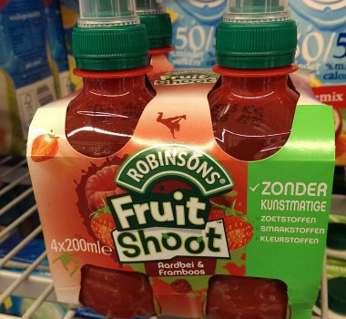 Robinsons Fruit Shoot – Teveel suiker, te weinig fruit Robinsons Fruit Shoot – Teveel suiker, te weinig fruit